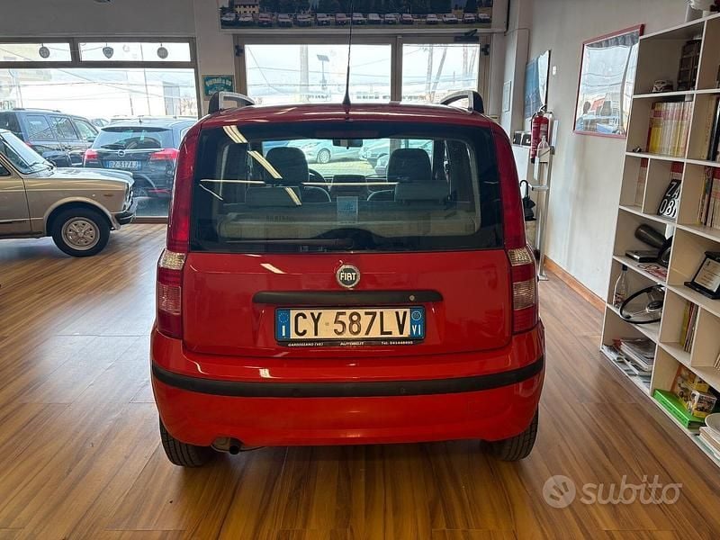 Usata Fiat Panda Dynamic 2005 Rosso Utilitaria