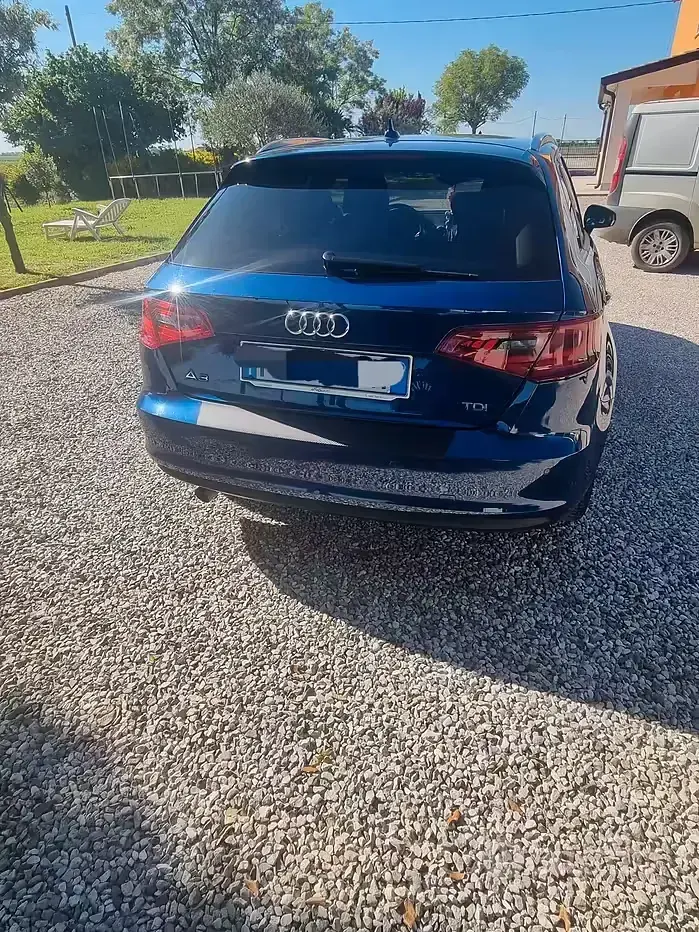 Brugt Audi A3 S-Line 2014 Blå Sedan