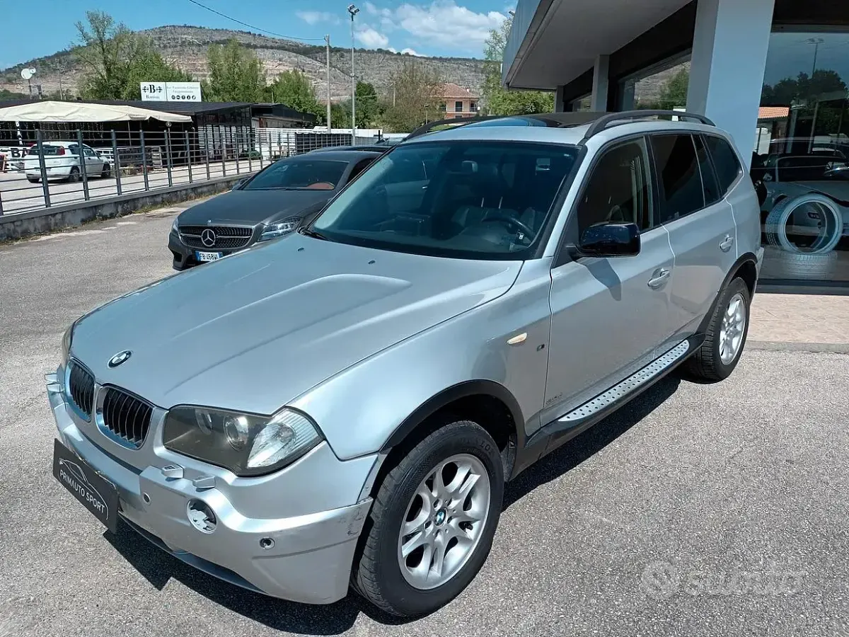 Usata BMW X3 Efficient Dynamics 150 CV (110 kW) 2006 Grigio SUV