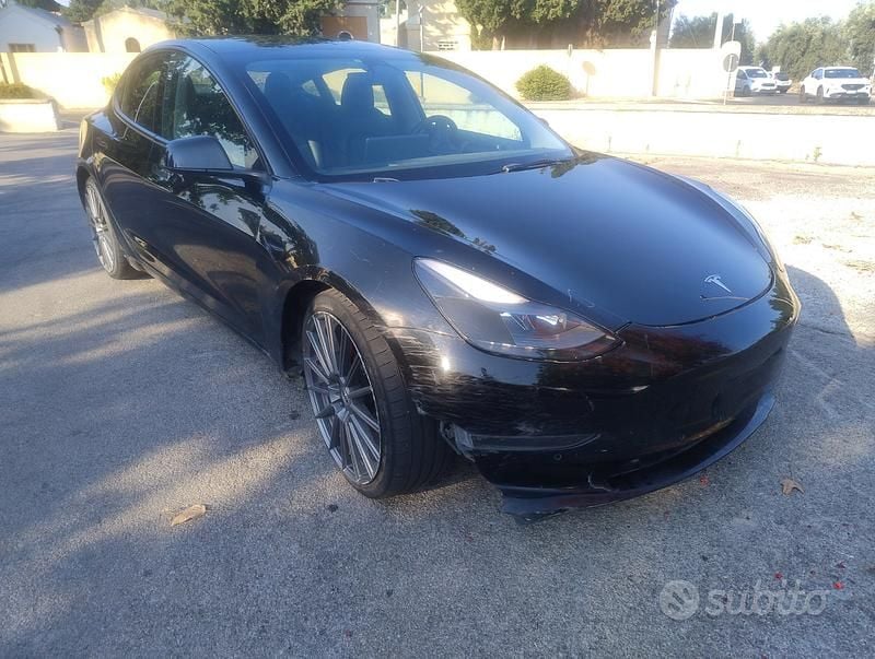 Usata Tesla Model 3 Performance 461 kW (627 CV) 2021 Nero Berlina