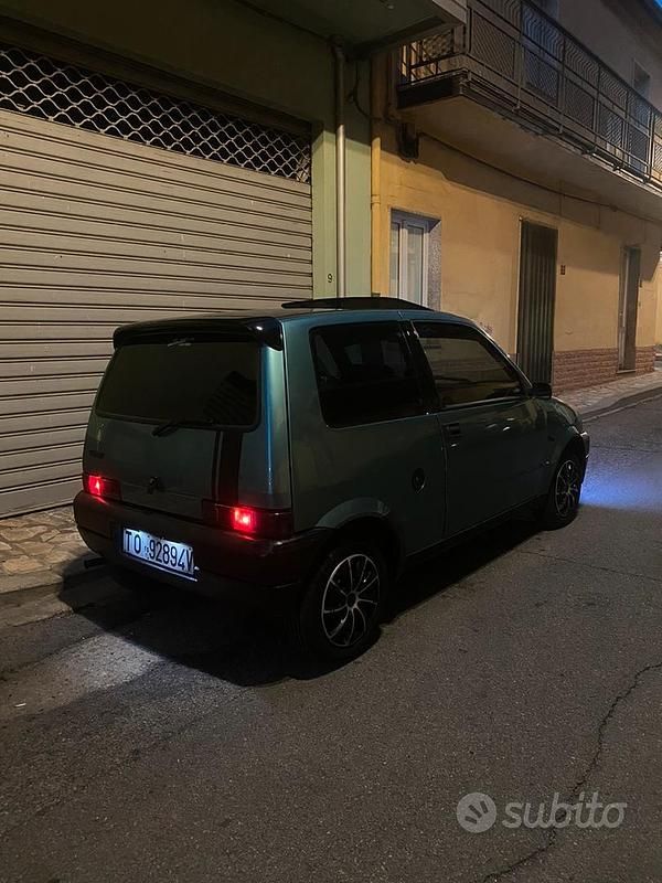 Occasion Fiat Cinquecento 1995 Vert Citadine