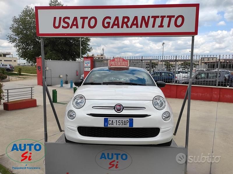 Usata Fiat 500 69 CV (50 kW) 2019 Bianco Utilitaria