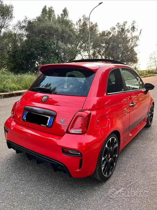 Usata Abarth 595 Competizione 180 CV (132 kW) 2019 Rosso Berlina