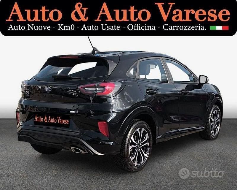 Usata Ford Puma S 125 CV (91 kW) 2022 Nero Berlina