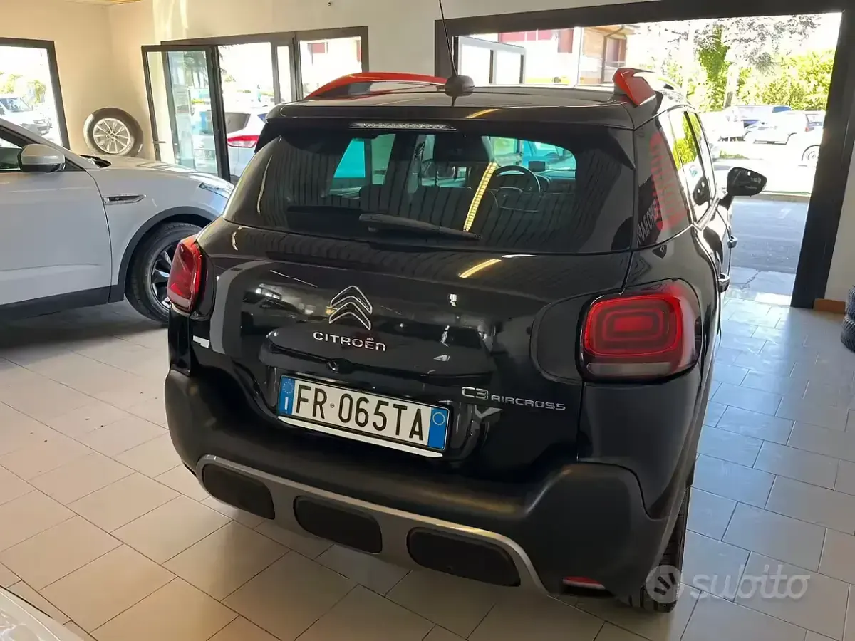 Usata Citroën C3 Aircross PureTech 110 CV (80 kW) 2018 Nero SUV
