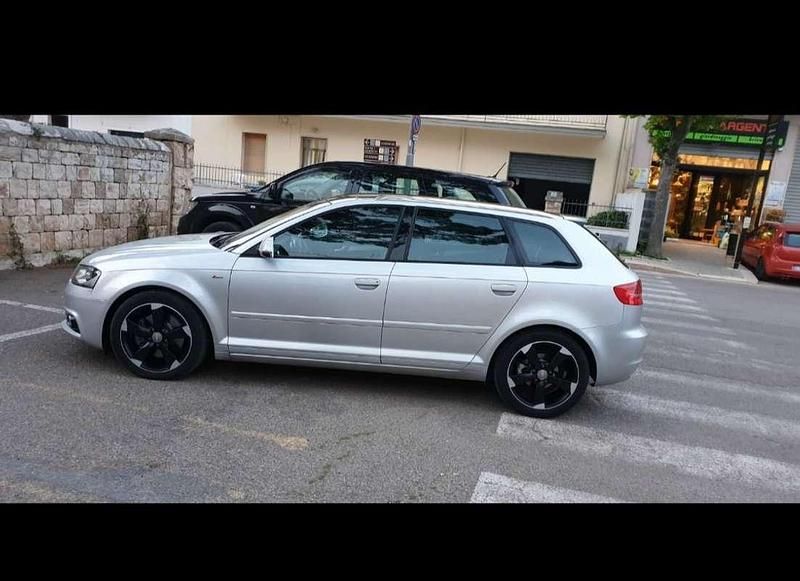 Usata Audi A3 Ambiente 170 CV (125 kW) 2010 Grigio Berlina