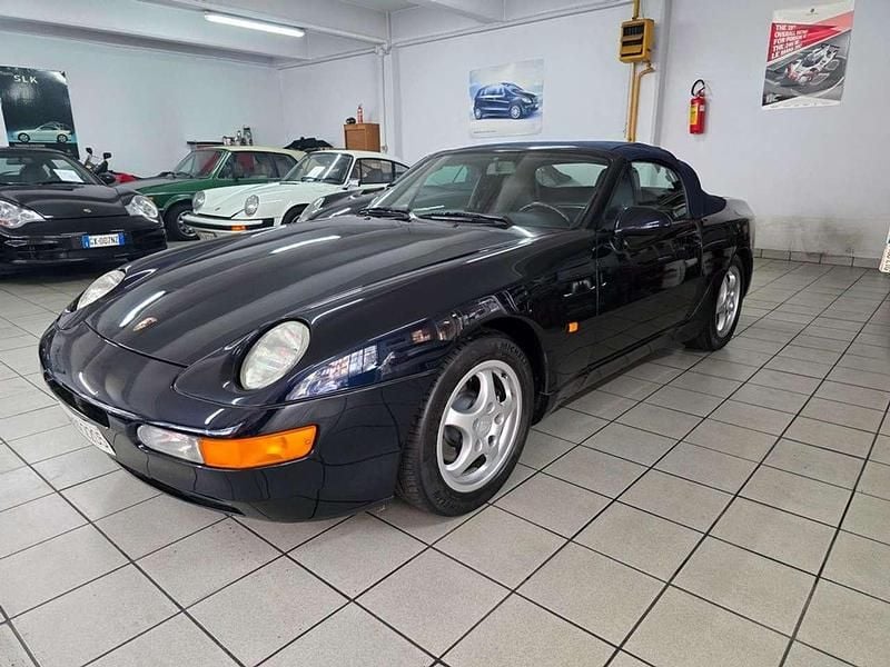 Usata Porsche 968 239 CV (175 kW) 1992 Blu/azzurro Cabrio