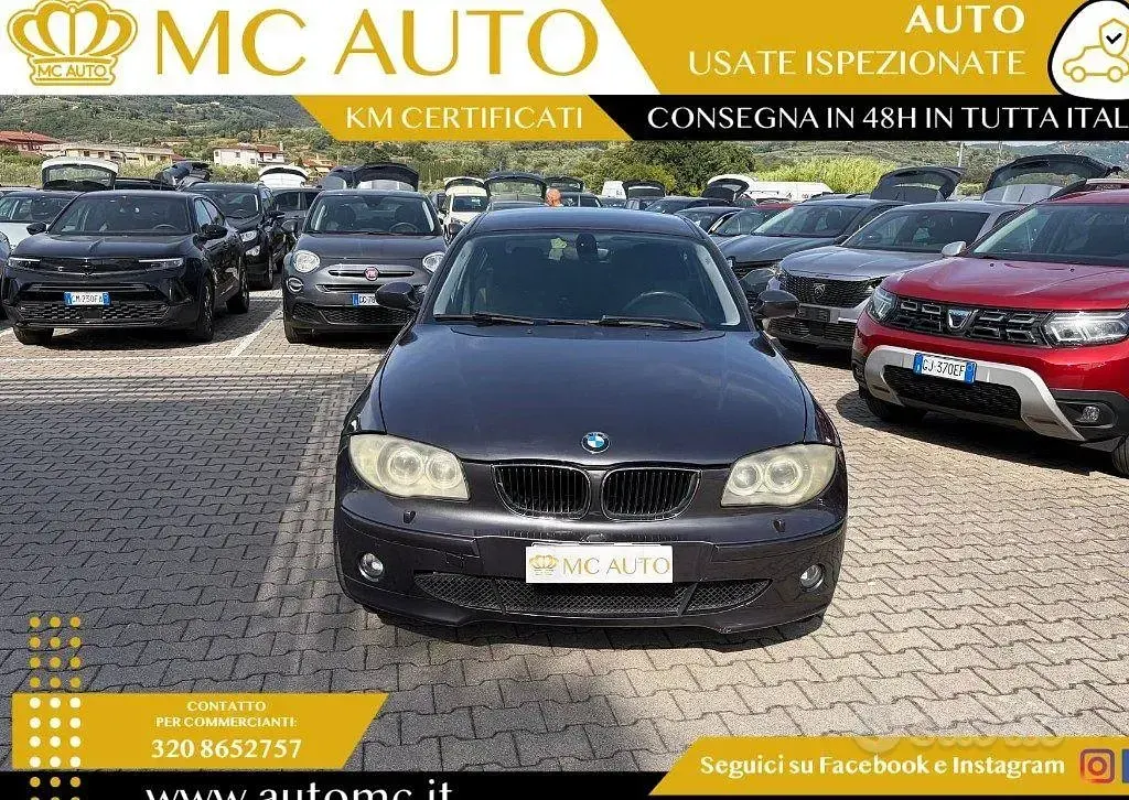 Usata BMW 118 122 CV (89 kW) 2006 Grigio Utilitaria