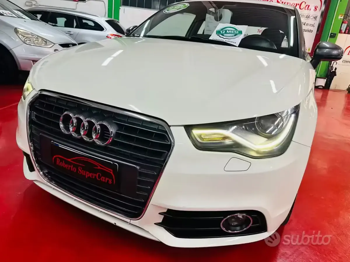 Usata Audi A1 Ambition 105 CV (77 kW) 2013 Beige Utilitaria