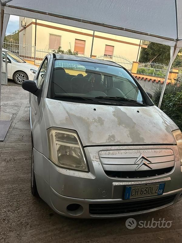 Usata Citroën C2 68 CV (50 kW) 2003 Grigio Utilitaria