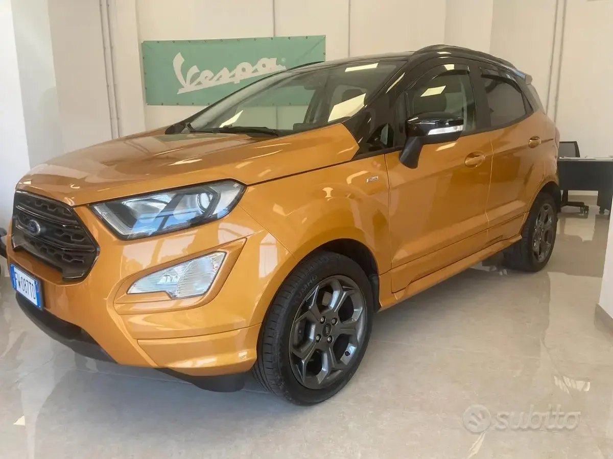 Usata Ford Ecosport ST-Line 99 CV (72 kW) 2019 Giallo SUV