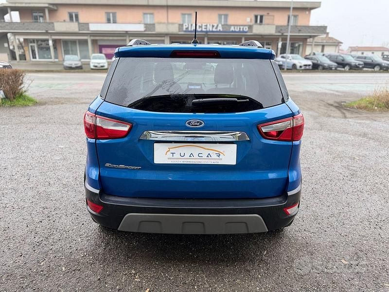 Usata Ford Ecosport Titanium 125 CV (91 kW) 2021 Blu SUV