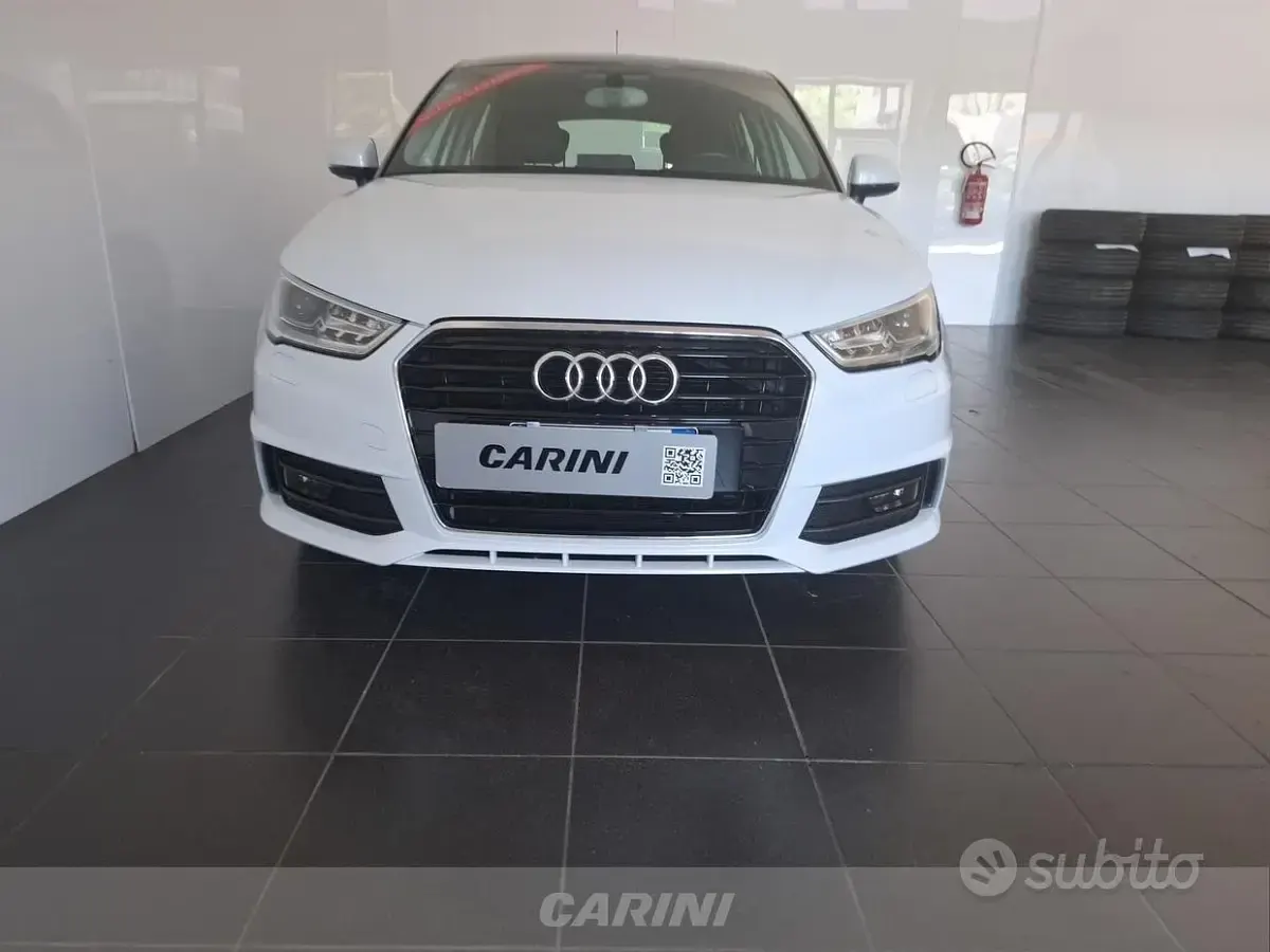 Usata Audi A1 Sportback 82 CV (60 kW) 2018 Bianco Utilitaria