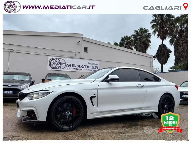 Usata BMW 435 M Sport 306 CV (225 kW) 2015 Bianco Coupé