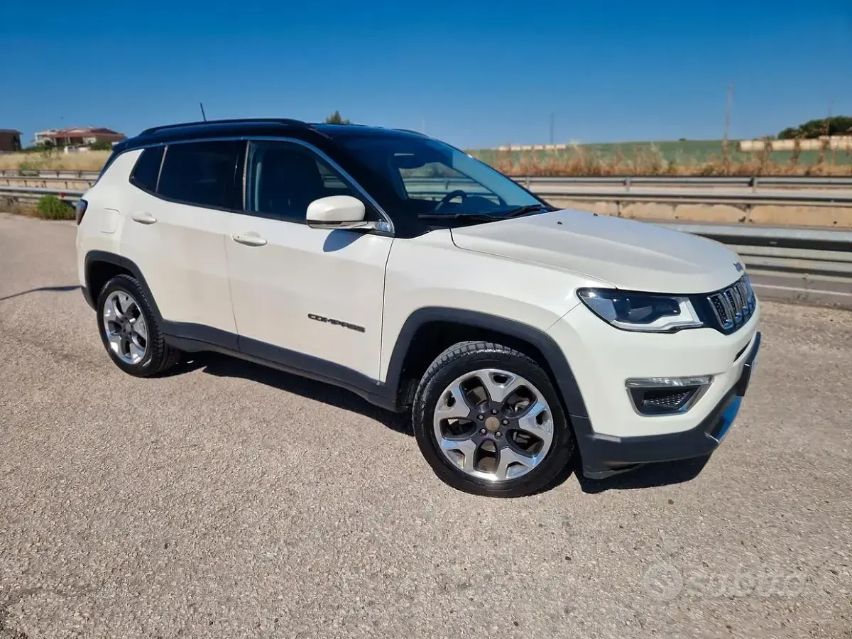 Usata Jeep Compass Limited 120 CV (88 kW) 2019 Bianco SUV