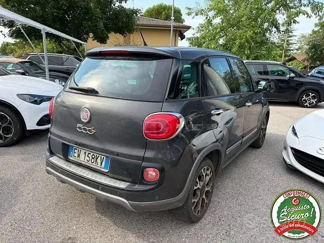 Usata Fiat 500L Trekking 84 CV (61 kW) 2014 Verde Monovolume