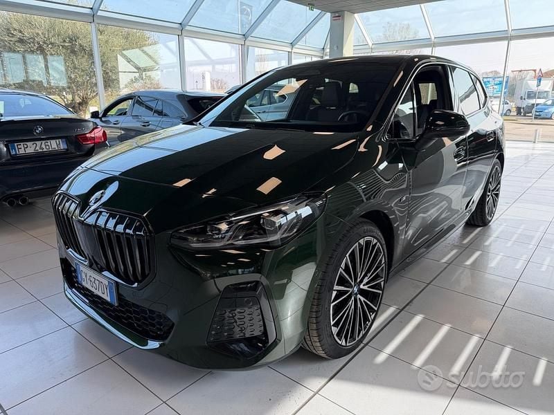 Usata BMW 218 Active Tourer M Sport 150 CV (110 kW) 2025 Verde Monovolume
