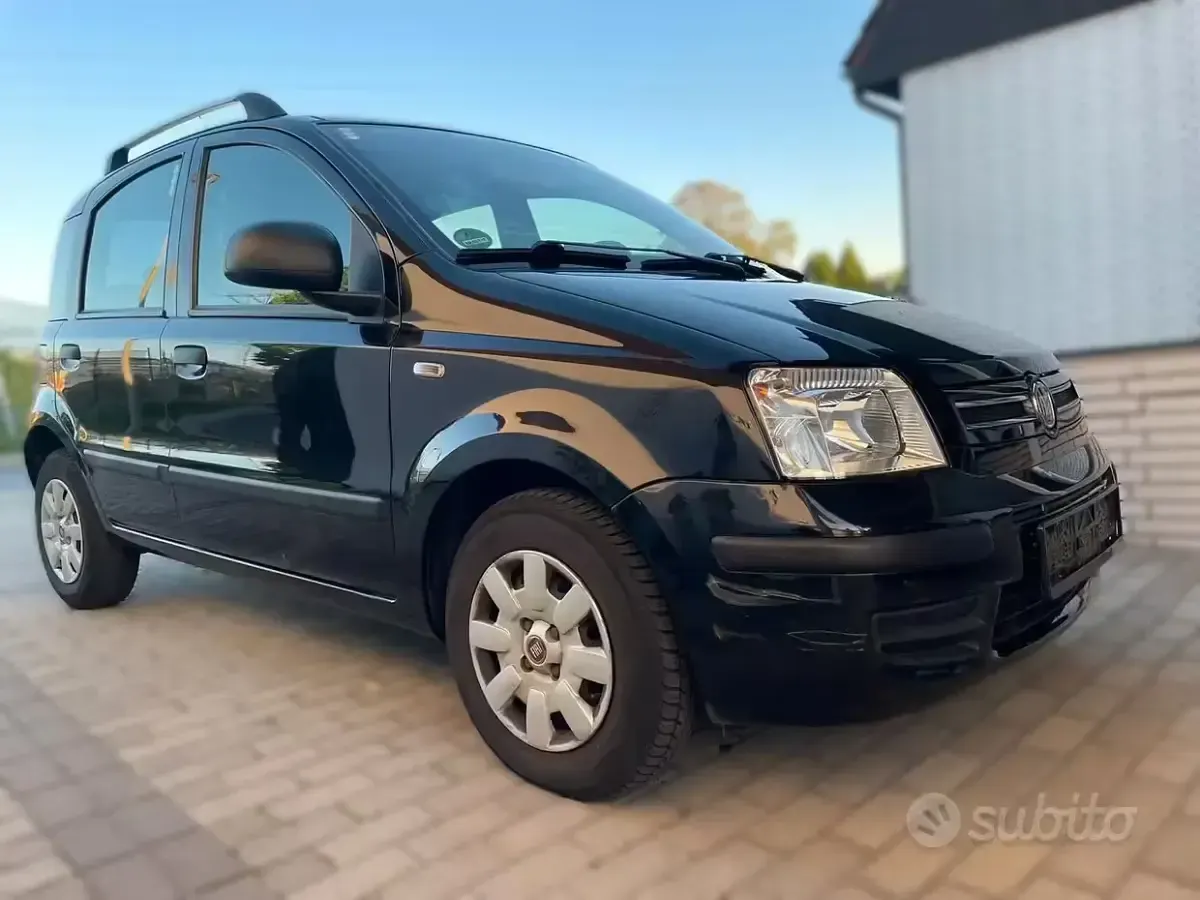 Usata Fiat Panda 69 CV (50 kW) 2010 Nero Utilitaria