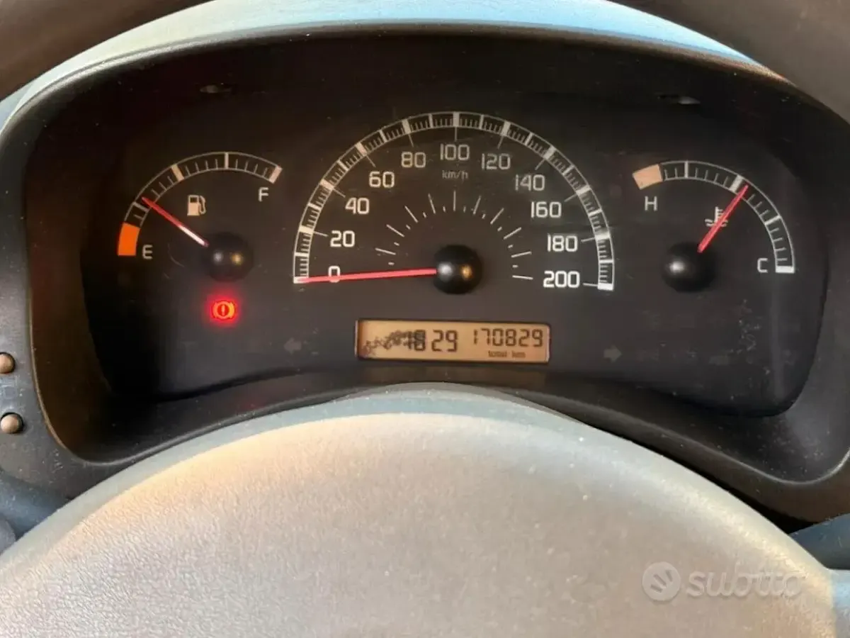 Usata Fiat Panda 54 CV (39 kW) 2007 Rosso Utilitaria
