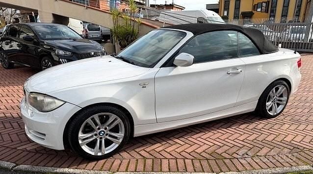 Usata BMW 118 Cabriolet 143 CV (105 kW) 2010 Bianco Cabrio