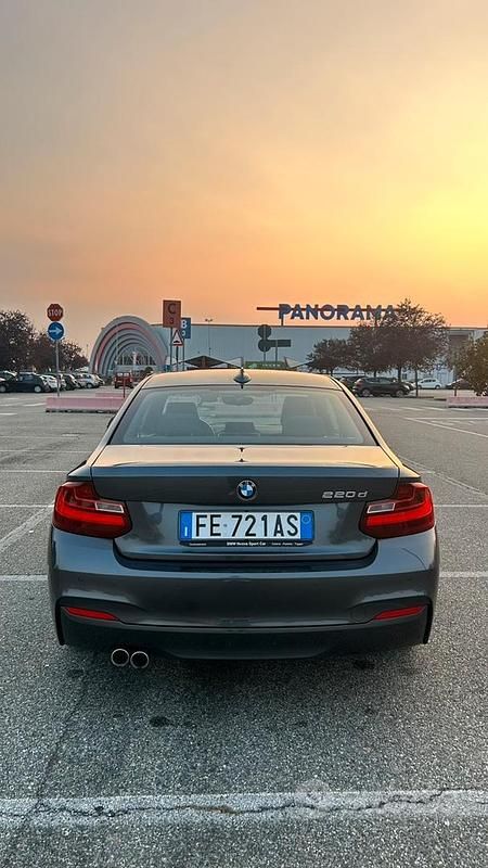 Usata BMW 220 M Sport 2016 Grigio Coupé