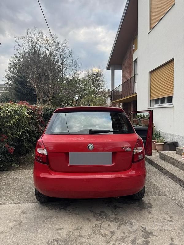 Usata Skoda Fabia 2008 Rosso Berlina