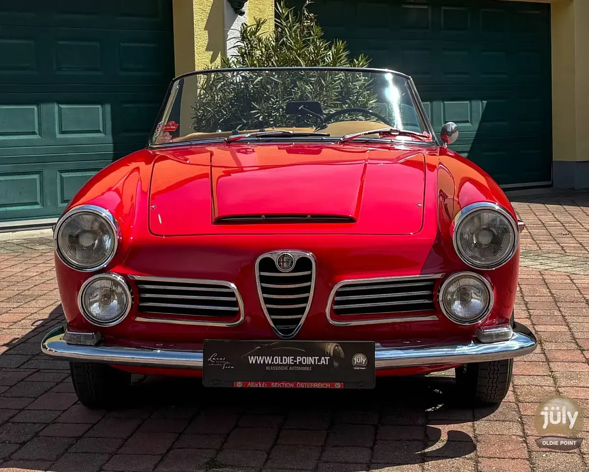 Usata Alfa Romeo 2600 145 CV (106 kW) 1963 Rosso Cabrio