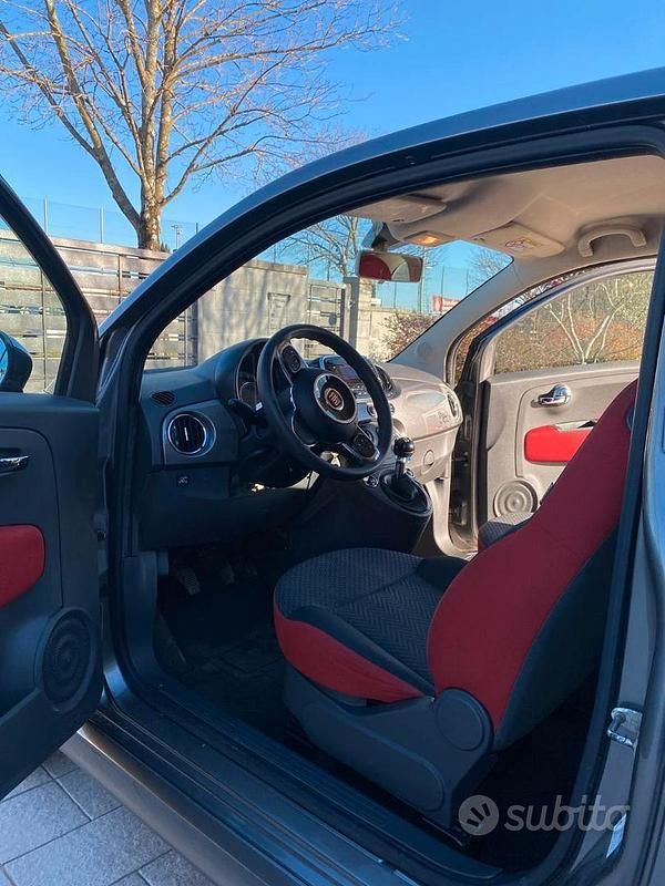 Usata Fiat 500 69 CV (50 kW) 2016 Grigio Utilitaria