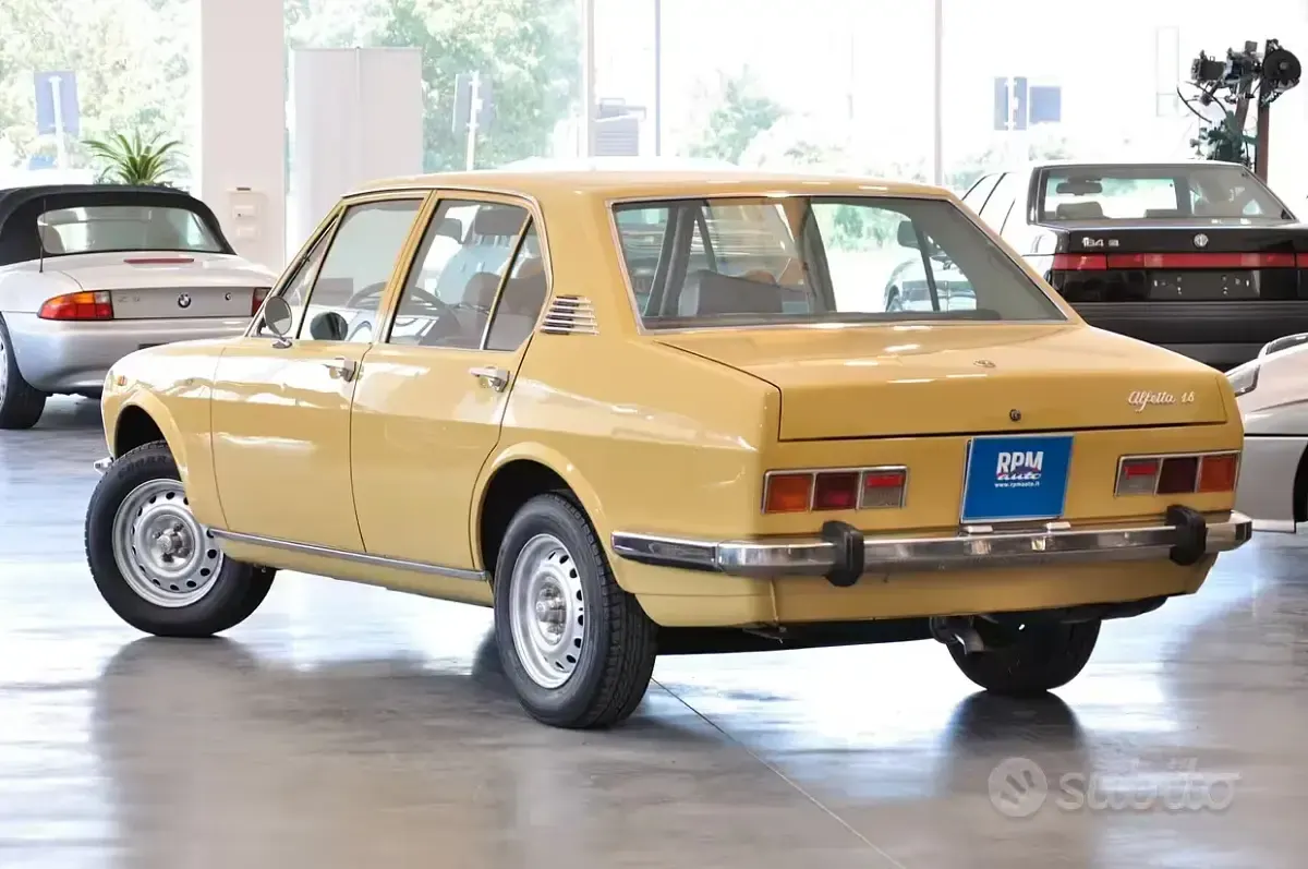Usata Alfa Romeo Alfetta 118 CV (86 kW) 1970 Giallo Berlina