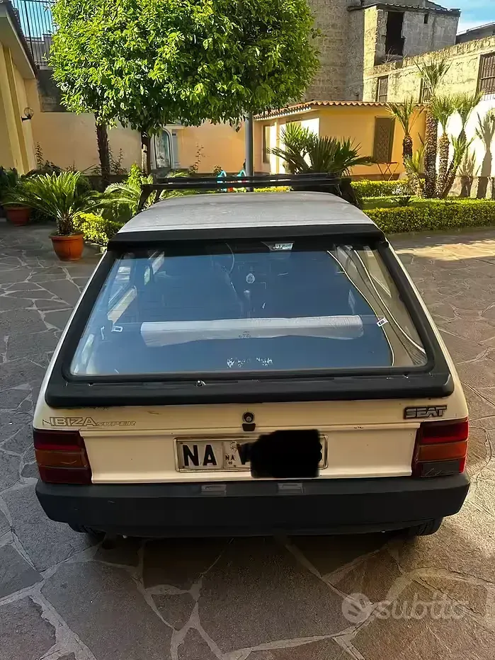 Usata Seat Ibiza 63 CV (46 kW) 1991 Bianco Utilitaria