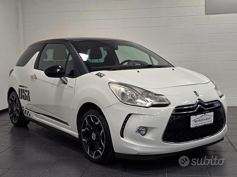 Bianco Usata 2013 DS Automobiles DS3 So Chic Coupé | 7500 € (Buon prezzo) - Immagine 1/4
