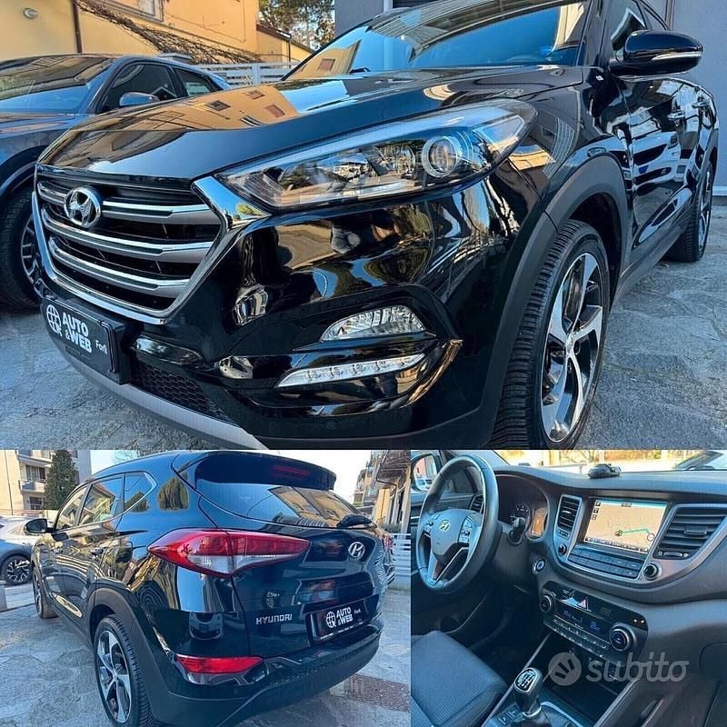 Usata Hyundai Tucson Xpossible 115 CV (84 kW) 2016 Nero SUV