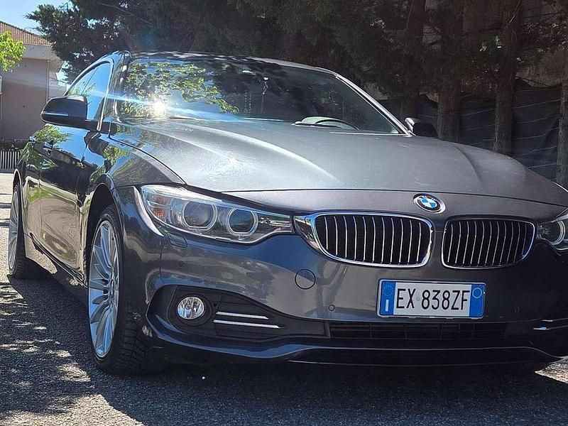Usata BMW 420 Luxury Line 184 CV (135 kW) 2015 Blu/azzurro Coupé