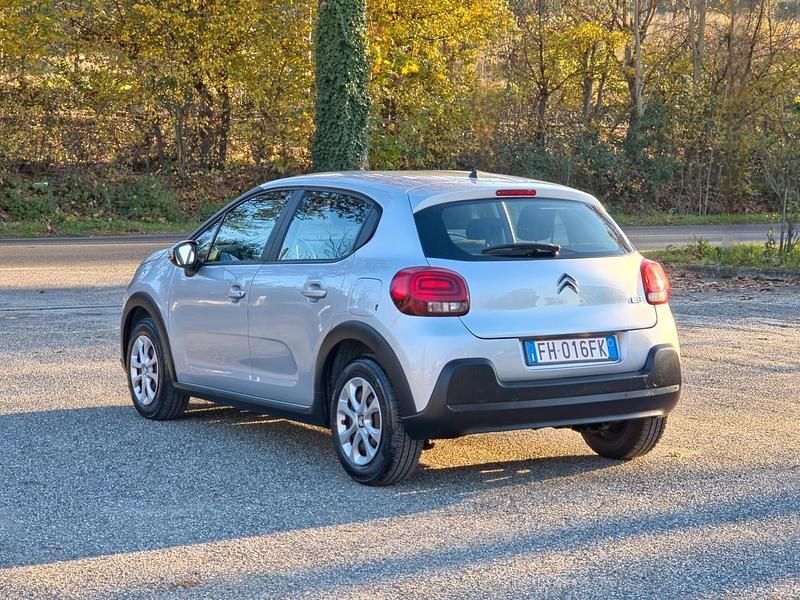 Usata Citroën C3 Feel 67 CV (49 kW) 2017 Argento Berlina