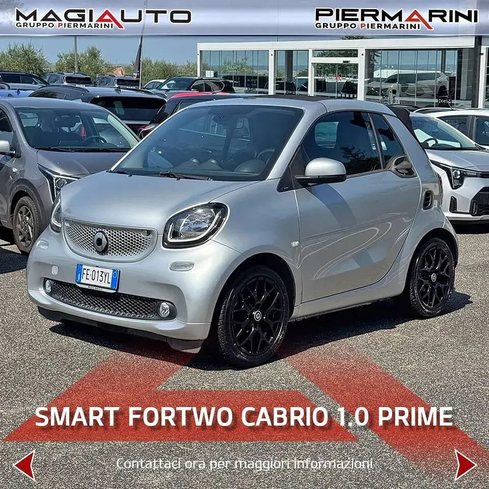 Usata Smart ForTwo Cabrio Prime 71 CV (52 kW) 2016 Grigio Cabrio