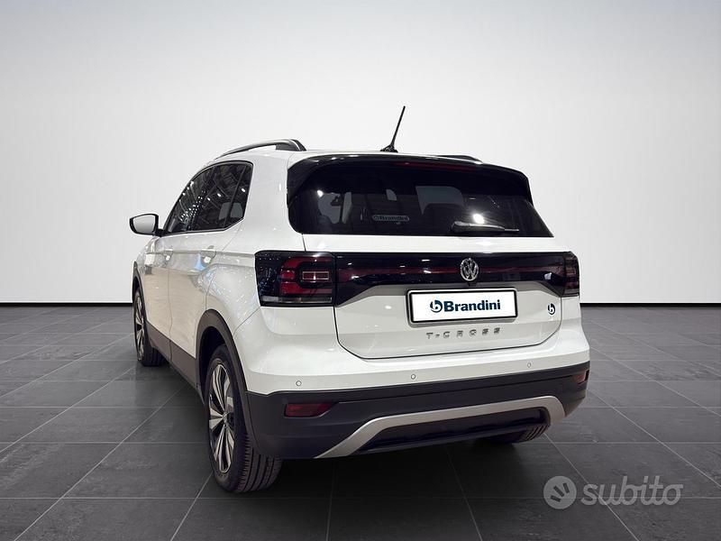 Usata VW T-Cross Style 95 CV (69 kW) 2019 Bianco SUV