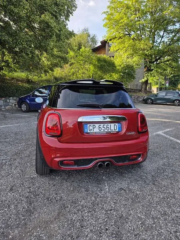 Usata Mini Cooper S 192 CV (141 kW) 2015 Rosso Utilitaria