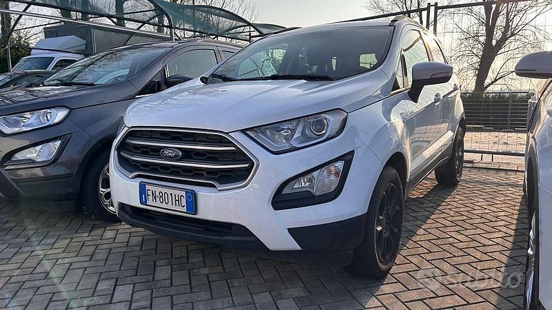 Usata Ford Ecosport S 125 CV (91 kW) 2018 Bianco SUV