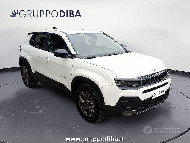 Usata Jeep Avenger Longitude 101 CV (74 kW) 2025 Bianco SUV