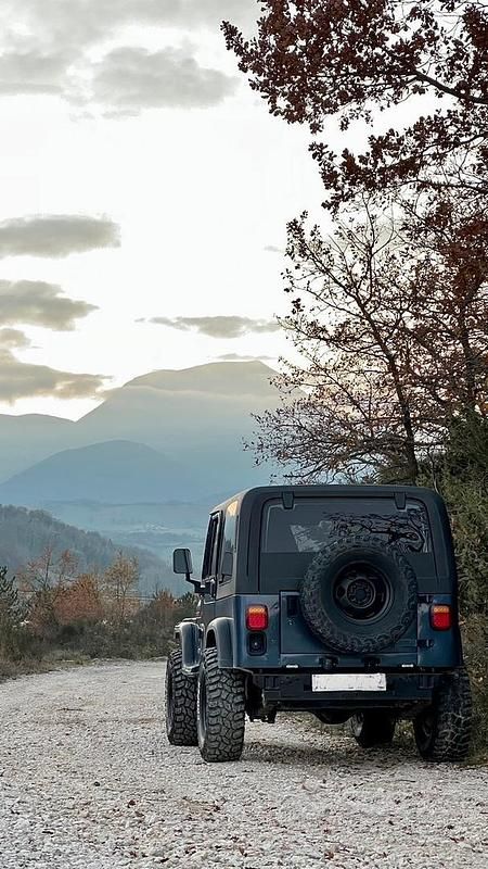 Usata Jeep Wrangler 1990 Blu SUV