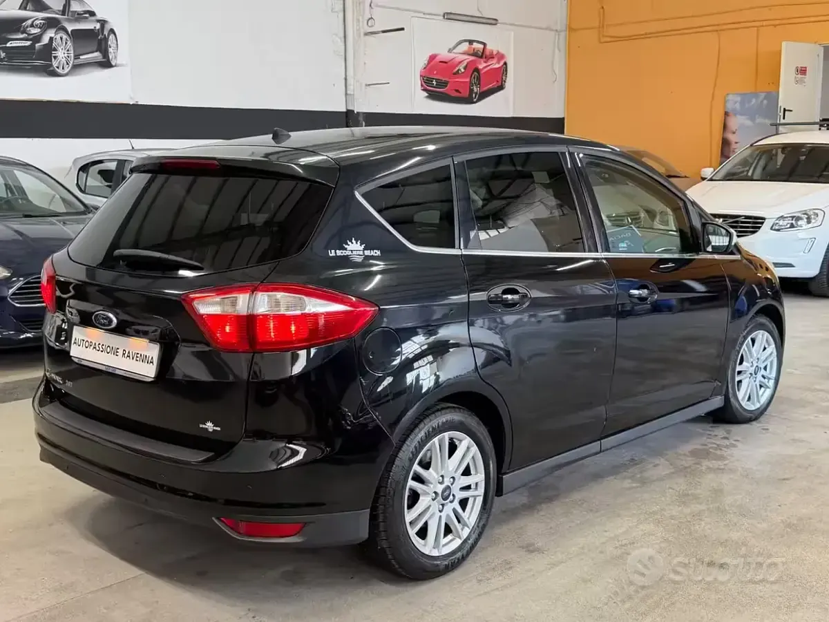 Usata Ford C-MAX Titanium 116 CV (85 kW) 2014 Nero Monovolume