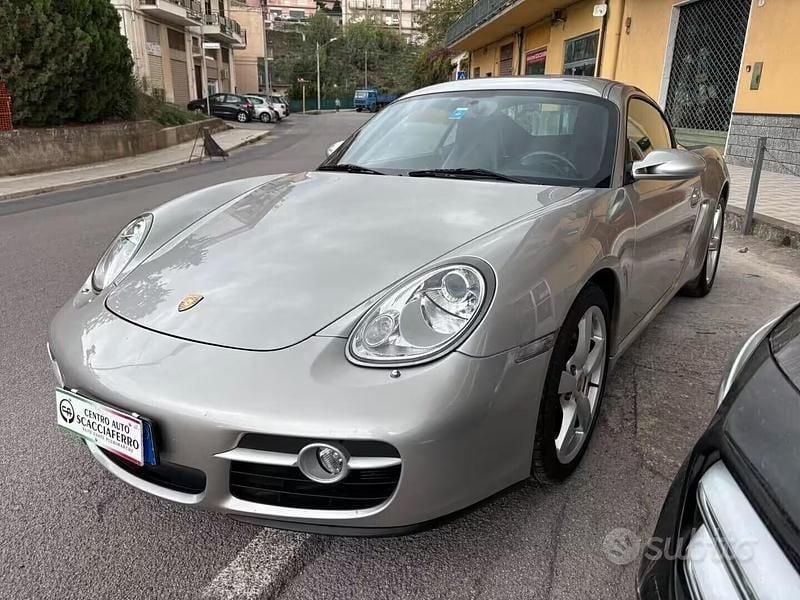 Usata Porsche Cayman 245 CV (180 kW) 2008 Grigio Coupé