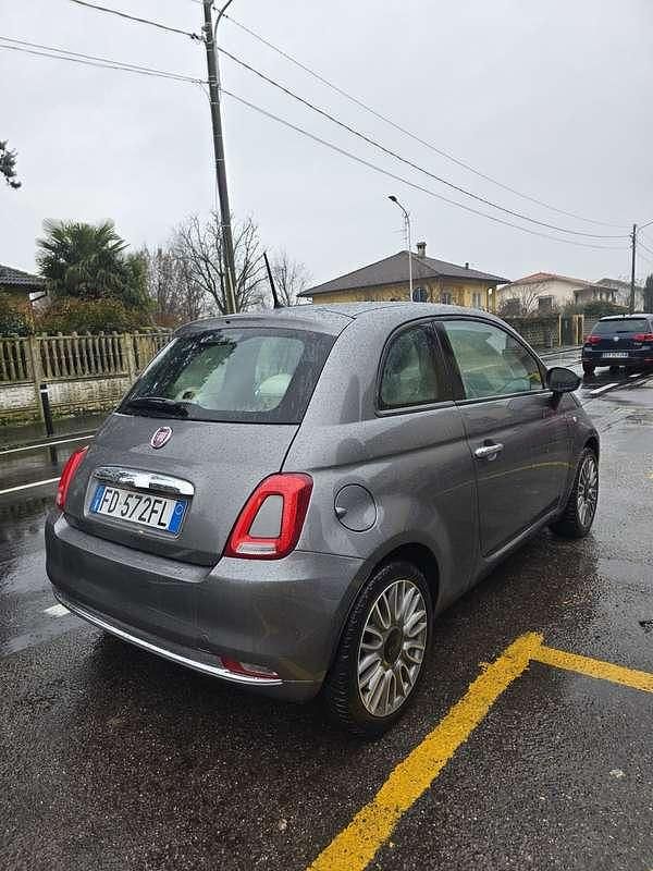 Usata Fiat 500 Lounge 69 CV (50 kW) 2016 Grigio Utilitaria