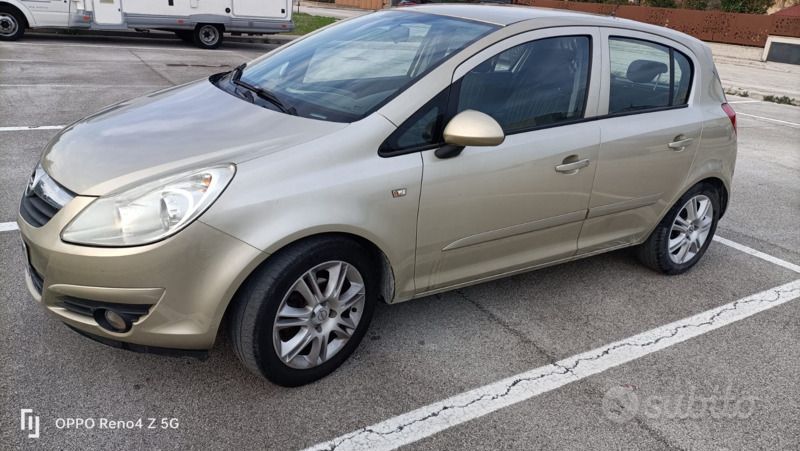 Usata Opel Corsa 2007 Giallo Berlina