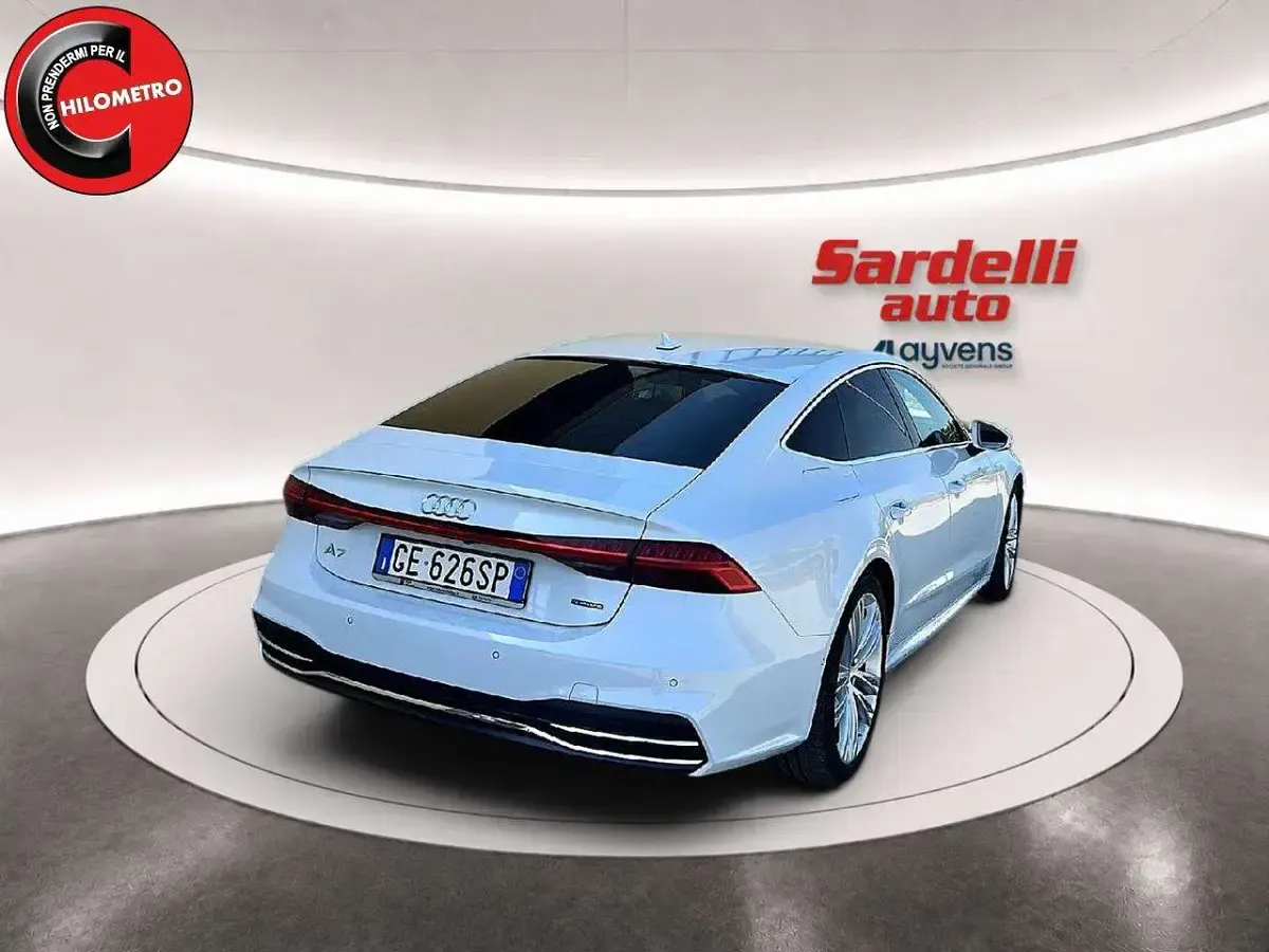 Usata Audi A7 S-Line 245 CV (180 kW) 2021 Bianco Berlina