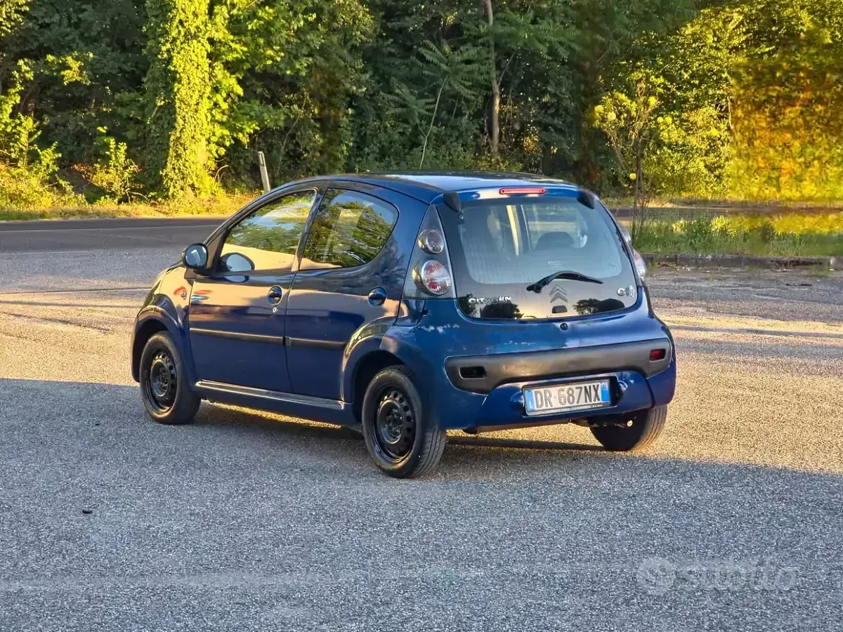 Usata Citroën C1 68 CV (50 kW) 2008 Blu Utilitaria