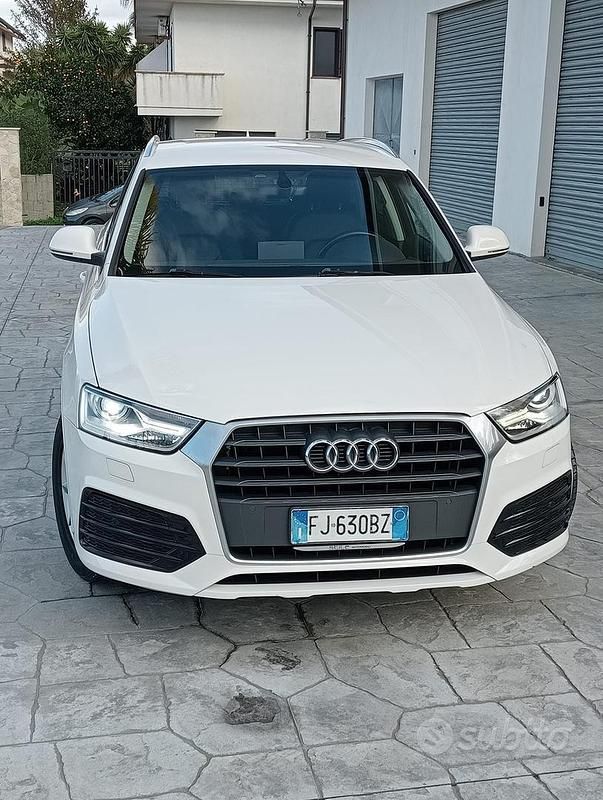 Usata Audi Q3 150 CV (110 kW) 2017 Bianco SUV