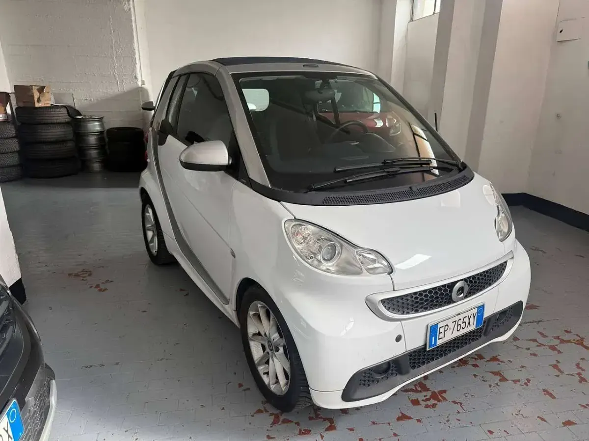Usata Smart ForTwo Cabrio Passion 71 CV (52 kW) 2013 Bianco Cabrio