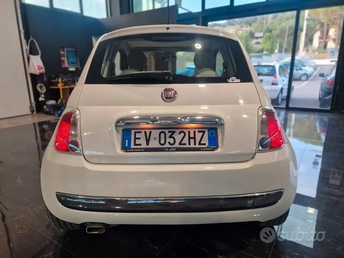 Usata Fiat 500 69 CV (50 kW) 2014 Bianco Berlina