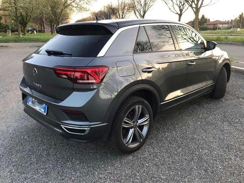 Usata VW T-Roc Sportline 150 CV (110 kW) 2021 Grigio SUV
